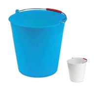 ICS SECCHIO SENZA BECCO IN POLITENE ALIMENTI MANICO LT.12 28X27 SECCHIO12ICS