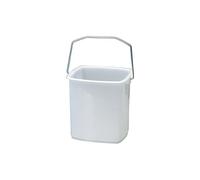Ics Spa Secchio quadro con manico ics bianco 20 lt Secchio quadro con manico ics bianco 20 lt
