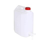 Tanica per Alimenti in Plastica 20LT con Rubinetto Antigoccia Made in Italy ICS