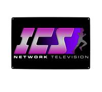 ICS The Corsa Uomo TV Metallo Insegna Arnold Schwarzenegger Rétro Predator Film