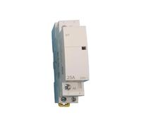 ICT-25A Modular Contactor 2P 2NO or 2NC 1NO1NC 24V 110V 220V Household Contactor Din Rail Type(16A 2NO AC220V)