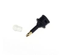 ICT Adattatore TOSLINK a 3.5mm Mini Ottico Spina Jack Audio Fibra Ottica