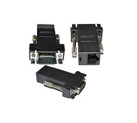 ICT CONVERTITORE Adattatore da VGA Maschio A LAN VGA TO LAN Cat 5 5e RJ45