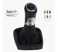 ICT pomello cambio cuffia pelle per Seat Leon I Typ 1M illuminato A50