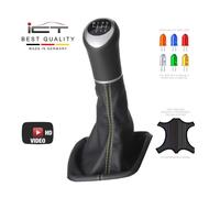 ICT pomello cambio illuminato pelle per Renault Megane 3 / LED 6 marcia A 40