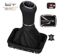 ICT pomello del cambio cuffia cornice pelle per Chrysler Crossfire 03-08 A64