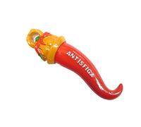 ICT Set 12 Portafortuna Antisfiga Calamita Frigo Magnete Resina Cornetto Peperoncino Lucky Fridge Magnet from Italy