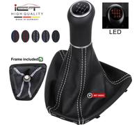 ICT short shift pomello del cambio pelle per BMW E90 E91 E92 E93 LED A111