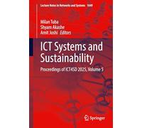 Ict Systems and Sustainability: Proceedings of Ict4sd 2025 (5)