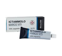 Ictammolo Mv 10% Unguento per Infiammazioni e Piccole Infezioni Cutanee, 50g
