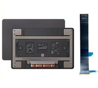 ICTION Nuovo Touchpad Trackpad con cavo flessibile di ricambio per MacBook Pro 14" M3 A2992 Trackpad 2023 anno (nero spaziale)