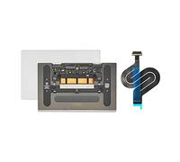 ICTION Nuovo trackpad touchpad con cavo di ricambio per MacBook 12 pollici A1534 Argento 2016 2017 Anno (non adatto al 2015)