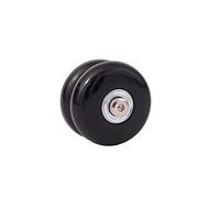 ICTRONIX Coppia Ruote sostitutive Valigia Bagagli Assi e Chiave Kit di Riparazione 55mm x 18mm