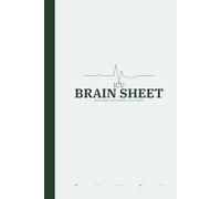 ICU Nurse Brain Sheet Notebook - GREEN: 120 Single-Patient Assessment Pages with Vitals, Medications, Labs, IV Access and Shift Handoff Notes