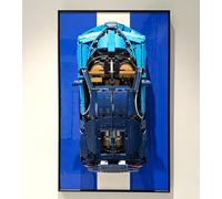 icuanuty Display Wallboard for Lego Technic Bugat Chiron 42083, Supersports Car for Building Blocks, Gifts for Lego Lovers (Only Display Wallboard