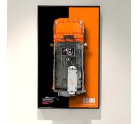 iCUANUTY Lavagna da parete per Lego Technic Mercedes-Benz G 500 Professional Line 42177, supporto da parete per auto modello Lego, dimensioni: 75 x 45 cm, per modelli Lego non inclusi, colore: nero