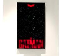 ICUANUTY Piastra da parete per Lego Batmobil della serie TV anni '60 76328, idee regalo per gli appassionati di supporti da parete per veicoli Lego, solo piastra da parete. Dimensioni: 75 x 45 cm