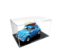icuanuty Vetrina acrilica per Lego 10252 Creator Volkswagen Beetle VW Maggiolino e organizzazione vetrina per modello Lego, dimensioni: 31 x 20 x 21 cm (solo vetrina)