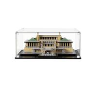 icuanuty Vetrina acrilica per Lego 21017 Architecture Imperial Hotel, contenitore e organizzazione protetta dalla polvere, per modello Lego, dimensioni: 35 x 30 x 15 cm (solo vetrina)
