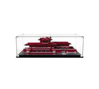 icuanuty Vetrina in acrilico per Lego 21010 Architecture Robie House, kit da costruzione, conservazione e organizzazione a prova di polvere modello per Lego, dimensioni: 45 x 20 x 17 cm (solo vetrina)