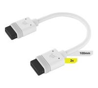 iCUE LINK Cavo, 100mm, dritto bianco