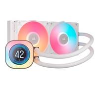 Ventola per PC Corsair iCUE LINK TITAN 240 RX LCD Processore Raffreddatore d'aria 12 cm Bianco 1 pz [CW-9061025-WW]