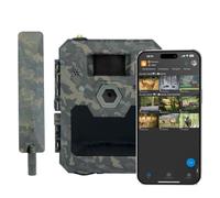 icuserver ICU CLOM Cam 6 - ICU - Fotocamera per selvaggina 4G con immagini Full HD e qualità video, visione notturna, sensore di movimento e trasmissione del cellulare, inclusa scheda SD da 16 GB con