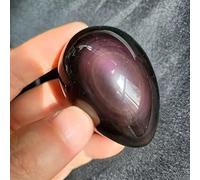 ICXLPMC 1 confezione da 50-80 g di gemme naturali di ossidiana arcobaleno, belle collezioni per la casa (dimensioni: 1 pezzo)