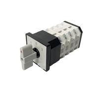ICXLPMC 16 Terminals Cam Switch LW12-16/4 Three Positions On-off-On DIY Rotary Changeover Dual Power 5.5kw Electronic Starter Control Two Loads
