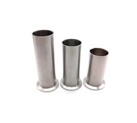 ICXLPMC 1pc 304ss Length 100mm Tri Clamp Ferrules OD89xT2mm Welding Ferrules Weld Clamp Tube Fittings