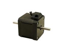 ICXLPMC 1pc 42x42mm Double Shaft 0.4N.m 17 Stepper Electronic Starter 57oz-in Body Length 38mm 4wires 1.5A 2phase