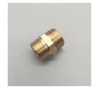 ICXLPMC 1pc Brass Copper Hose Pipe Fitting Hex Coupling Coupler Fast Connetor Female Thread Male Thread 1/8" 1/4" 3/8" 1/2" 3/4"(Medium,3/4