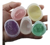 ICXLPMC 1PC citrino naturale quarzo trasparente ametista cristallo di rocca caduto ghiaia pietre artigianato raccolta domiciliare (Color : Amethyst 1pc)