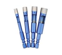 ICXLPMC 6.35mm Small Hex Handle Hard Alloy Granite Tile Glass Concrete Sintered Slotting Drill Bit 1Pcs(12mm) ICXLPMC