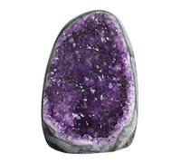 ICXLPMC Amethyst Cluster Irregular Crystal Geode Rock Raw Purple Clusters Unpolished Quartz Gemstone Stone Home Decor,100~150g