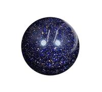 ICXLPMC Blue Sandstone Crystal Sphere,Polished Crafts, Gemstones Ball Sculpture Figurine,Feng Shui Home Office Decor,41~43mm