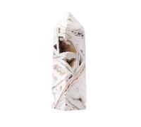 ICXLPMC Crystal Agate Geode Four-Prism Ornaments Single-Pointed Column Home Decoration