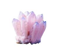 ICXLPMC Crystal Cluster,Clear Quartz,Amethsyt,Smoky, Raw Gemstone for Home Office Decoration Ornament,A,300~400g