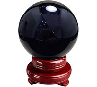ICXLPMC Desktop Adorno Decorative Crystal Ball Bola Sphere,80mm