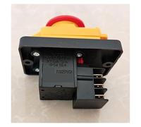 ICXLPMC Emergency Stop Switch KJD22 6Pins Electromagnetic Switch ON-off Emergency Stop Button Switches 250VAC 12(10) A 3(1.5) A IP54 5E4 ZL02257672X