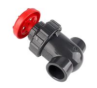 ICXLPMC Plumbing Fittings Ball Valve PVC Gate Valve Precision Flow Control Sluice Switch for Home Fish Tank DIY UPVC Pipe Joint (Color : Grey Color Size : Inner Dia(Grey Color,Inner Dia 25mm)