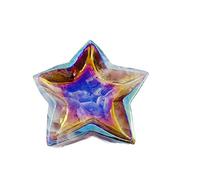 ICXLPMC QINTINYIN - Ciotola in cristallo naturale con pietra di angelo, sogno, ametista, stella, idea regalo, collezione per la casa (dimensioni: 2 pezzi)