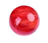 ICXLPMC Red Smelt Quartz Crystal Ball| Obsidian | Melting Sphere| Gemstone for Feng Shui Divination,10cm/3.9in
