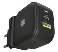 ICY BOX 38W Caricatore a 2 Porte USB-C e USB-A, Power Delivery e Quick Charge 3.0, Caricatore USB/Alimentatore per iPhone, iPad, telefoni cellulari, Tablet, Laptop e Molto Altro, IB-PS106-PD