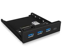 ICY BOX IB-HUB1418-i3 USB 3.2 Gen 1 (3.1 Gen 1) Type-A 5000 Mbit/s Nero