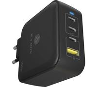 ICY BOX 61116 GaN Wandladegerät Adattatore USB-C 100 W Nero