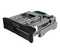 ICY IB-173SSK - 1 telaio intercambiabile da 5,25 per 2 SATA/SAS 2,5/3,5''