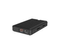 Box SSD ICY BOX IB-CR602M-C31 M.2 Alluminio Nero USB-C SD 4.0 NVMe SATA