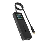 IB-DK4038-LCD, Docking station antracite