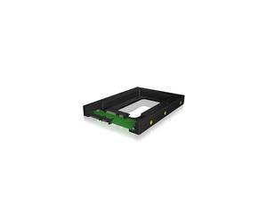 ICY BOX Einbaurahmen IcyBox HDD/SSD Konverter 2 Telaio adattatore per HDD da